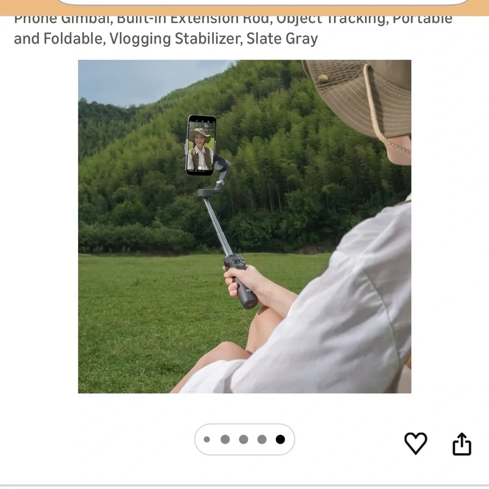 DJI OsmoMobile6GraySmartphoneStabilizer(withBag!!!! - Picture 6 of 15